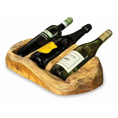 Driftwood Wine Holder Triple