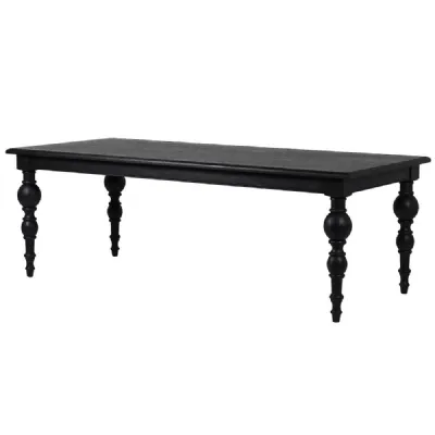 Black Dining Table
