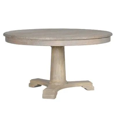 Natural Round Dining Table