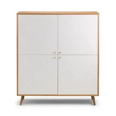 Moritz 4 Door Cabinet Oak
