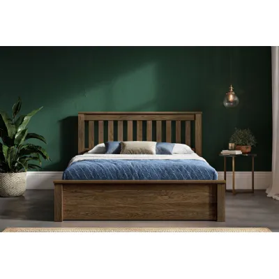 Monaco Warm Oak Super Bed