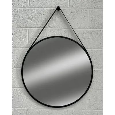 Piers Mirror Black