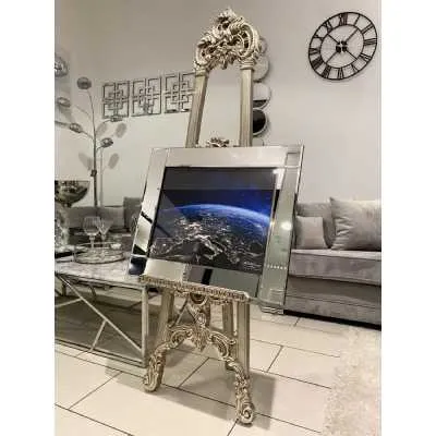 Earth Outerspace View Wall Art Mirror Frame