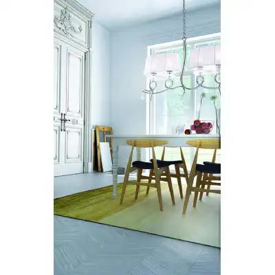 Louise Oval White Organza Shade Suitable For, M5280, 540 600x260mm