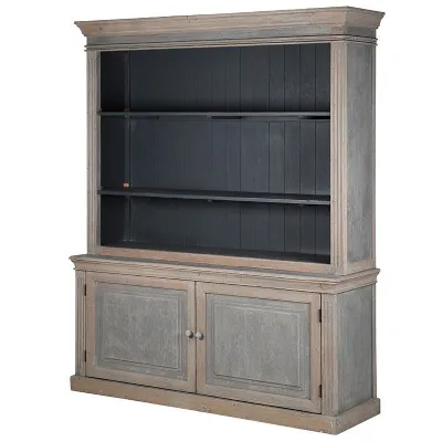 Blue Wash Pine 2 Door Cabinet