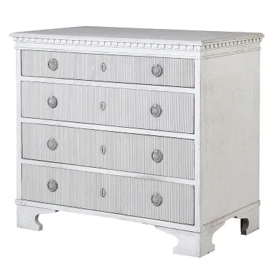 2 Tone 4 Drawer Chest