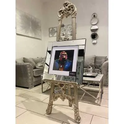 Multicolor Gorilla Wall Art Mirror Frame