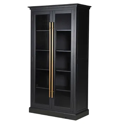 Black Glazed 2 Door Display