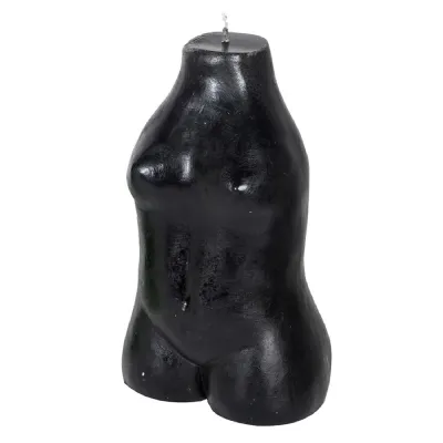 Black Female Form Candle