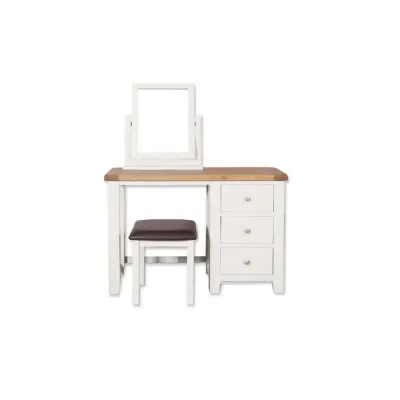 Modern White Painted Dressing Mirror