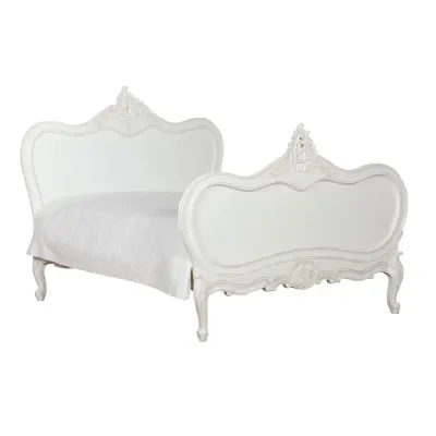 French White Double Bed