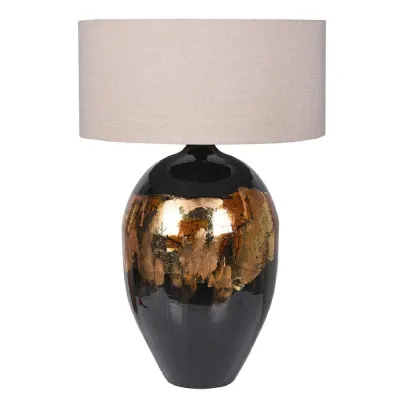 Exuberance Table Lamp with Linen Shade