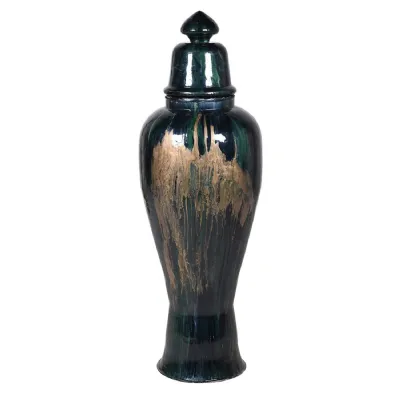 Golden Odyssey Lidded Jar