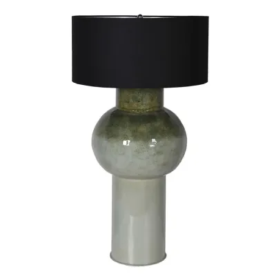 Smeraldo Table Lamp with Linen Shade