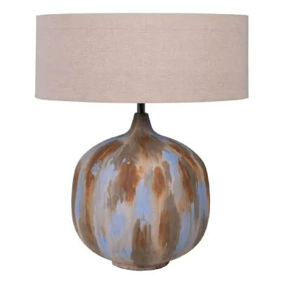 Portofino Table Lamp with Linen Shade