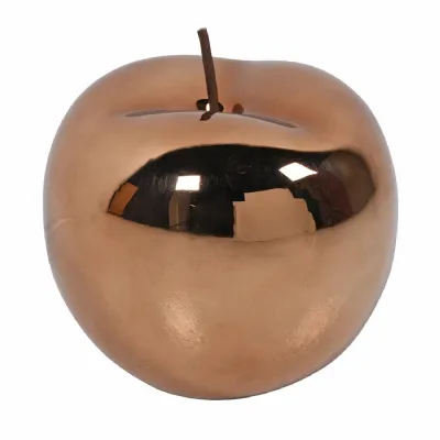 Shiny Golden Apple Deco