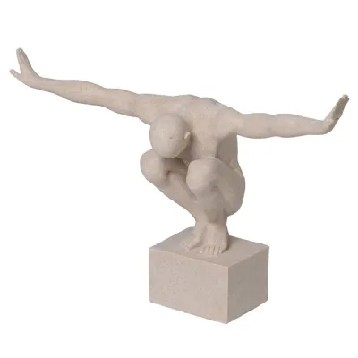 Natural Man On Plinth