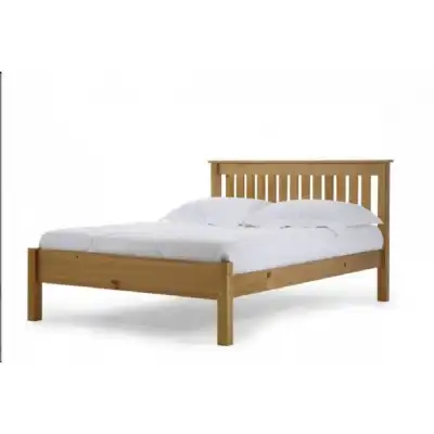 Milan Low End Waxed Pine Beds