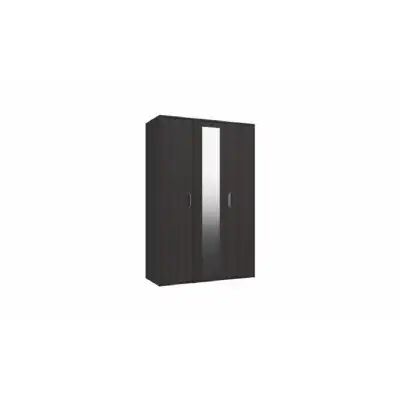 Marion 4 Colour 3 Door Wardrobe With Mirror