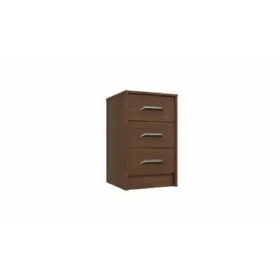 Marion 4 Colour 3 Drawer Bedside