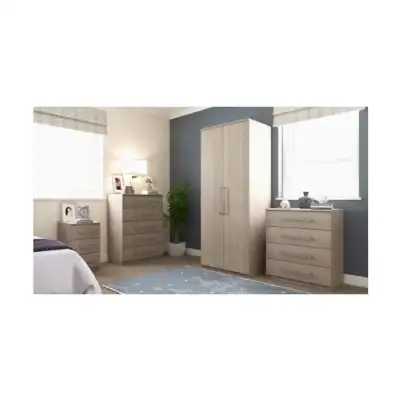 Minster 2 Colour 2 Door Mirrored Wardrobe