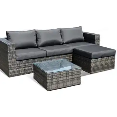 Sunny Rattan Coffee Corner Set