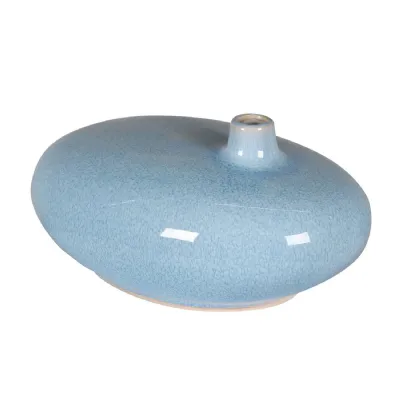Speckled Sky Blue Vase