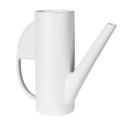 White Watering Can Vase