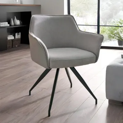 Noah Ivory Fabric Dining Chair