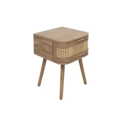 Noah 1 Drawer Bedside Oak