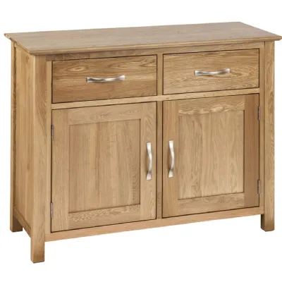 White Oak Lacquered 3ft Dresser Base Sideboard