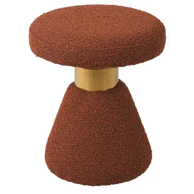 Moi Rust Boucle Stool