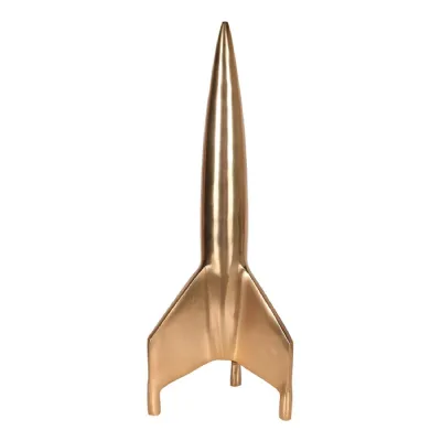 Brass Rocket Decoration