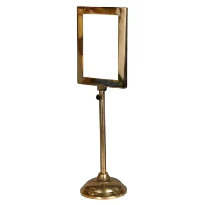 Gold Photo Frame On Stand