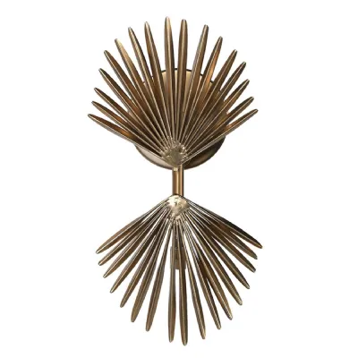 Palm Bow Wall Light