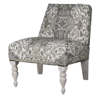 Turkish Rug Cotton Slipper Chair