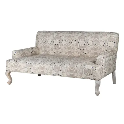 Treviso Cotton 2 Seater Cotton Sofa with Studs
