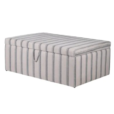 Blue Stripe Cotton Bedding Box