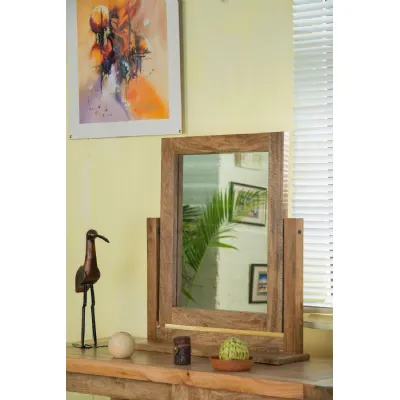 Modern Mango Wood Bedroom Dressing Mirror
