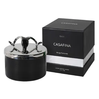 Ram Noir Oud Wood Lidded Candle