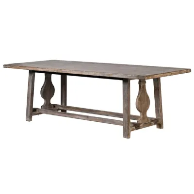 Distressed Reclaimed Pine Dining Table
