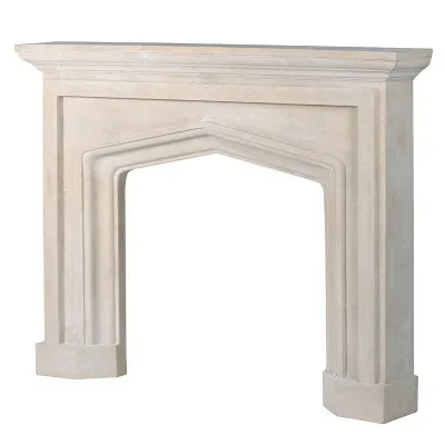 Traditional Style Stone Effect Resin Mix Fire Surround