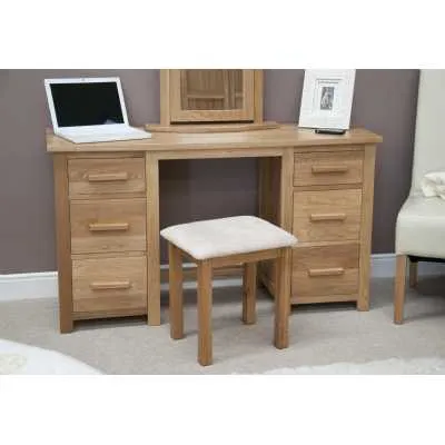 Opus Twin Pedestal Dressing Table and Stool