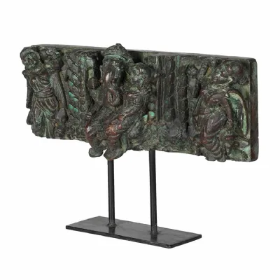 Dark Green Panel On Stand