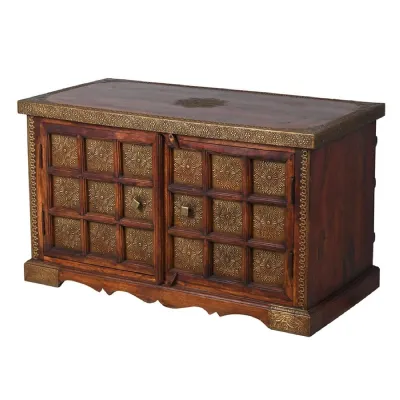 Brass Hnd Sideboard