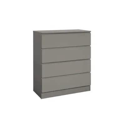 Oslo 4 Drawer Chest Grey