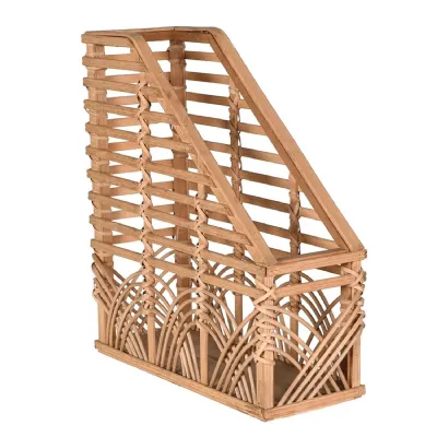 Bamboo and Rattan File Tray