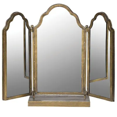 Adjustable 3pc Table Mirror