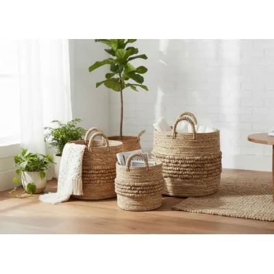 Set Of 3 Banana Basket
