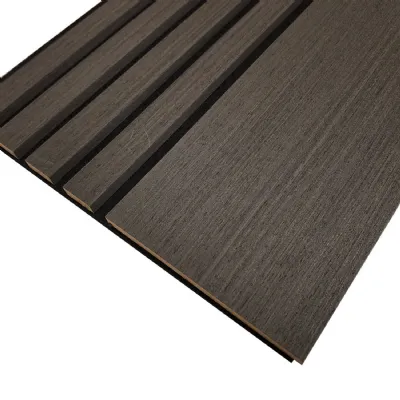 Black Oak Slat 240cm x 30cm Acoustic Wall Panels Pack of 2